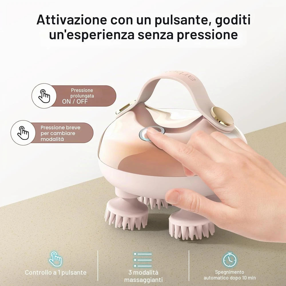 Massaggiatore Elettrico per Cuoio Capelluto